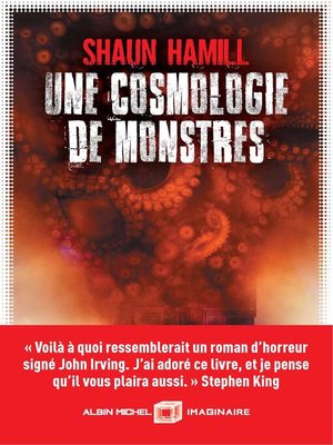 cover image of Une cosmologie de monstres